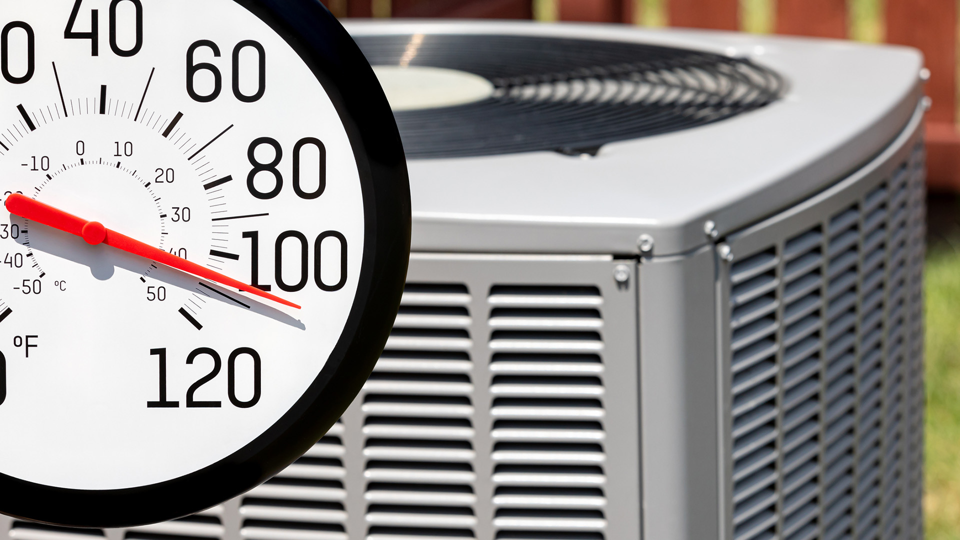 Thermometer and AC Unit